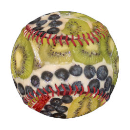 Fruchtpizza Nah-Up-Foto Baseball