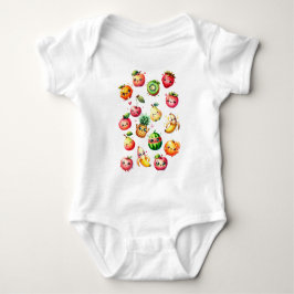 Fruchtsalat Baby Strampler