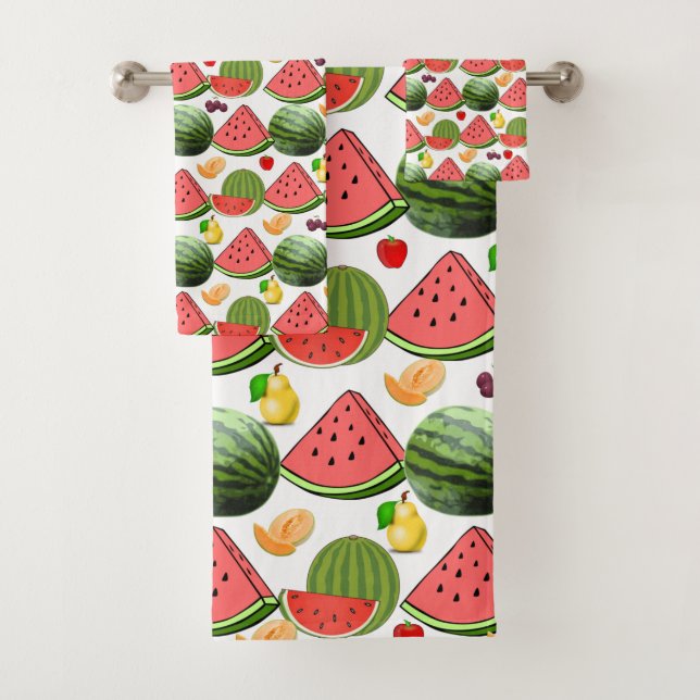 Fruchtsalat Badezimmer Handtuch Sets (Insitu)