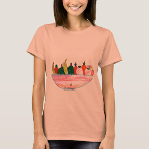 Fruchtsalat lustige Cartoon-Kunst T-Shirt
