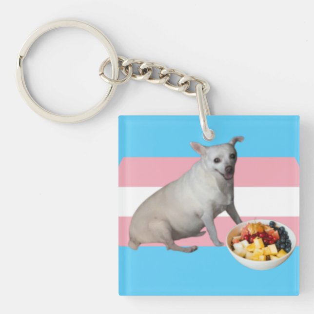 Fruchtsalat Schlüsselanhänger (Vorderseite)