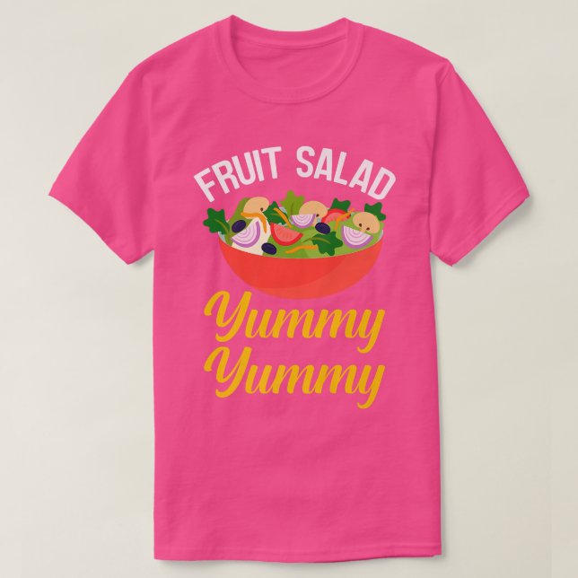 Fruchtsalat Yummy Yummy Fruit Salad Kostüm Obst T-Shirt (Design vorne)