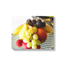 Fruchtschale gekreppte Canvas Print