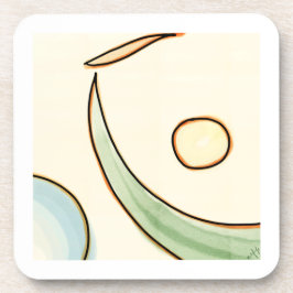 Fruchtschale Getränkeuntersetzer