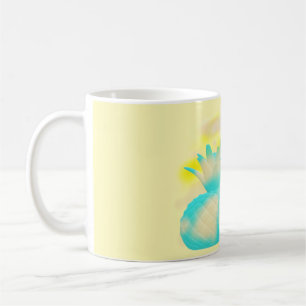 Fruchtschleifen Kunst magische Ananas Kaffeetasse