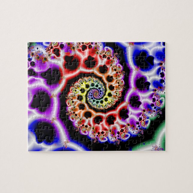 Fruchtschleifen | Rainbow Fraktal Art (Horizontal)