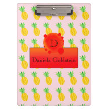 Fruchtspass Ananas Sonnenmilch-Monogramm