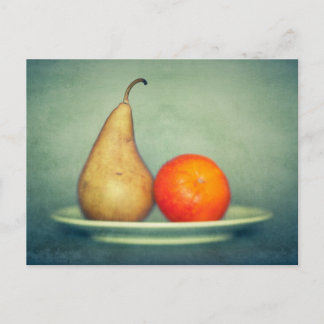 Fruchtstudie Postkarte