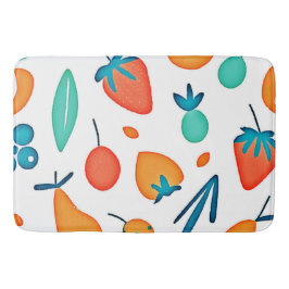 FruchtWhimsy: Verspieltes Muster Badematte