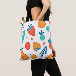 FruchtWhimsy: Verspieltes Muster Tasche