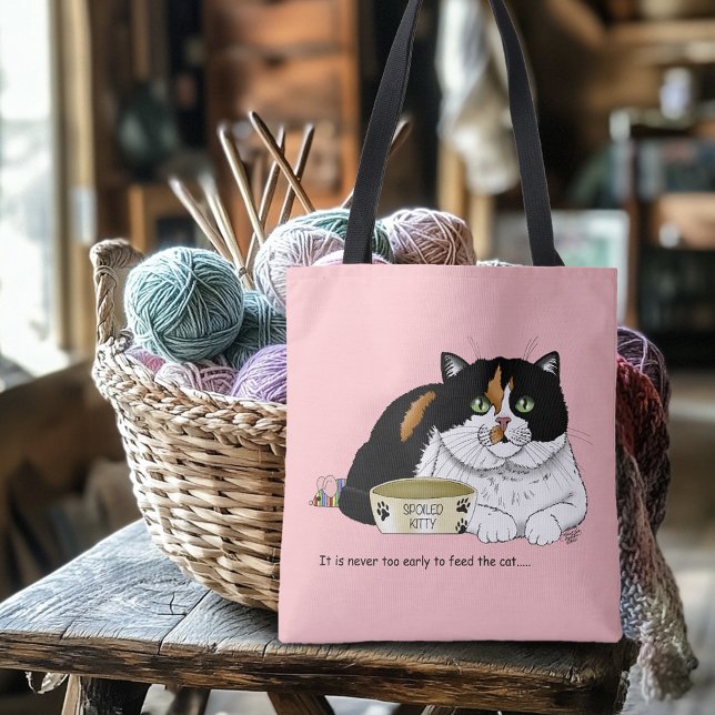 Früh Morgen Hunger Kitty Tasche (Von Creator hochgeladen)