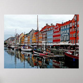 Früh Morgen in Kopenhagen Poster