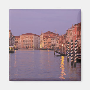 Früh morgens Grand Canal Tour, Venedig, Italien Magnet