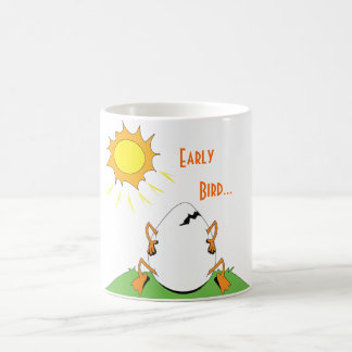 Früh Vogel… Kaffeetasse