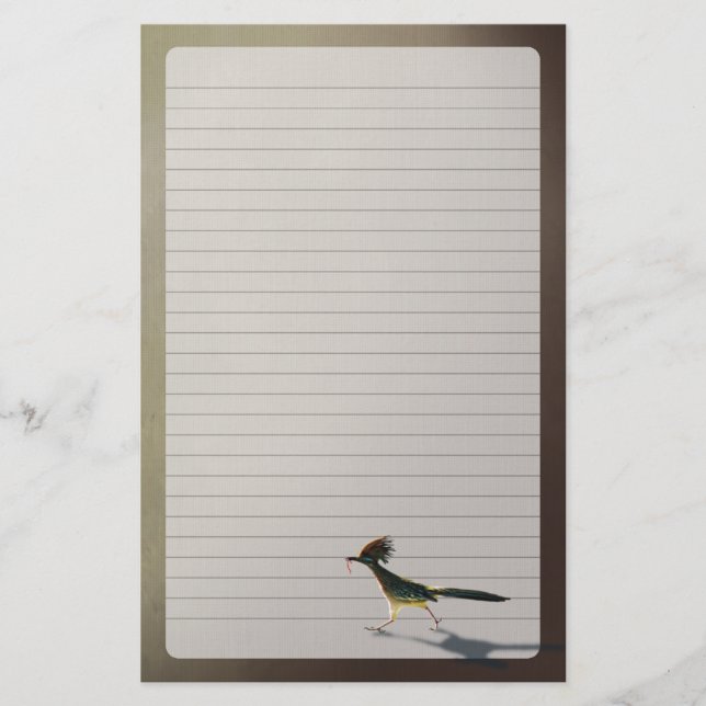 Frühaufsteher, Briefpapier (Vorderseite)