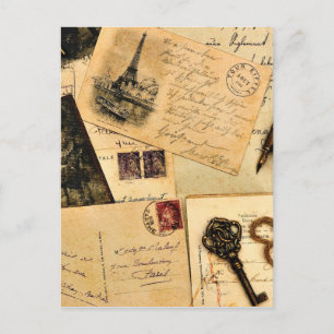Frühe Abenteuer-Postkarten Postkarte