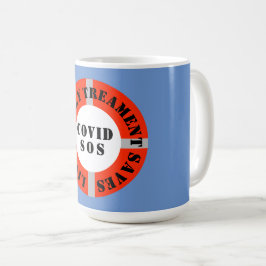 Frühe Behandlung Rette Leben Kaffeetasse