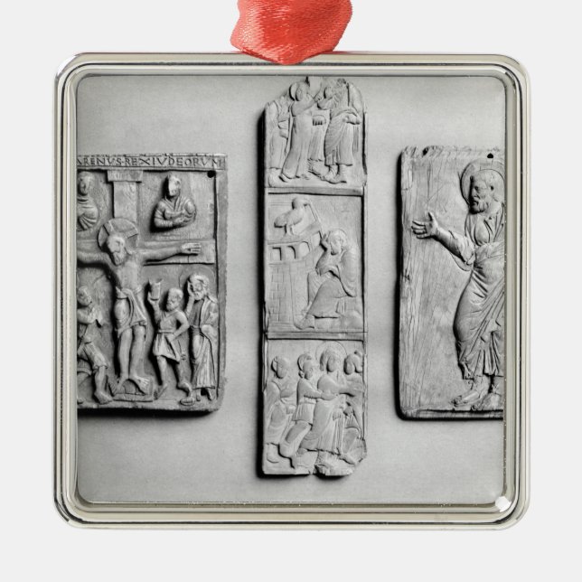 Frühe christliche ivories ornament aus metall (Vorne)