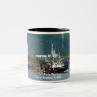 Frühe Dämmerung, Krabben-Boot im niederländischen