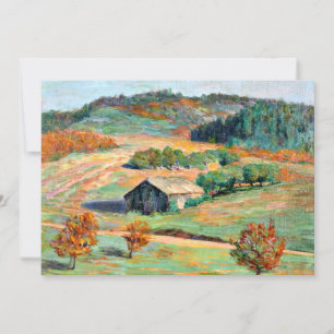 Frühe Herbstlandschaft Karte