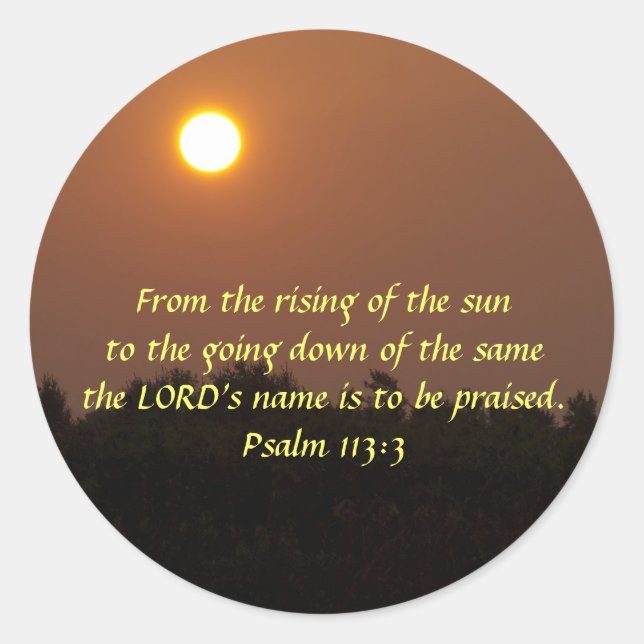 Frühe Morgendämmerung Ende Juni Runder Aufkleber (Vorderseite)