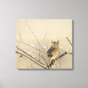 Frühe Pflaumenblüten von Nishimura Goun, Eulen-Kun Leinwanddruck