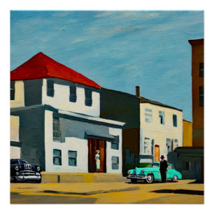 Frühe Sonntagmorgen Poster