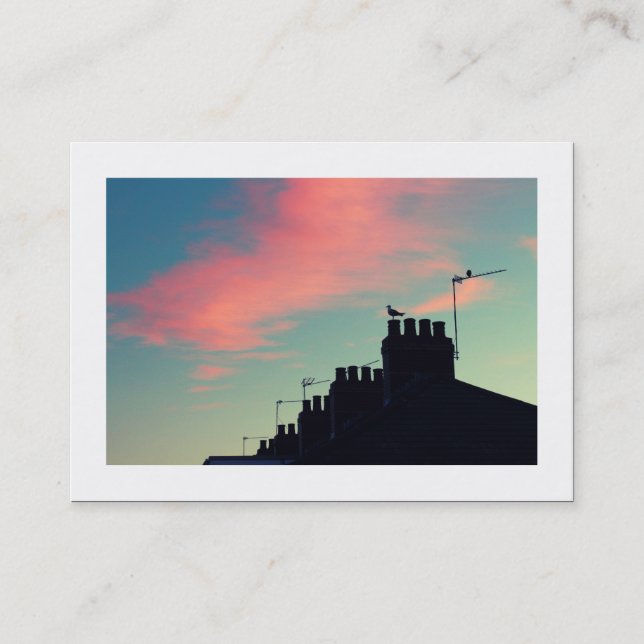 Frühe Vögel (grenzt) Visitenkarte (Vorderseite)