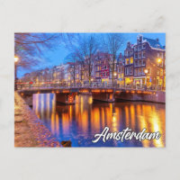 Früher Abend in Amsterdam, Niederlande