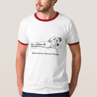 Früher amerikanischer manueller Therapie-T - Shirt