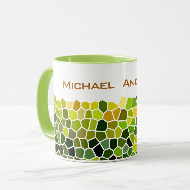 Früher Fall - Personalisiert Tasse (Vorderseite Links)