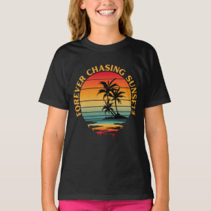 FRÜHER KASSE SUNSETS T - Shirt