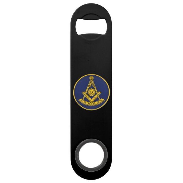 Früher Master Freemason Square und Compass Masonic Speed Flaschenöffner (Vorderseite)