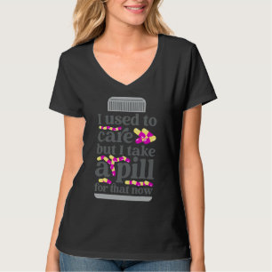 Früher pflegte ich mich, aber jetzt nehme ich eine T-Shirt