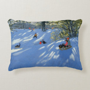 Früher Schnee Darley Park Derby Zierkissen