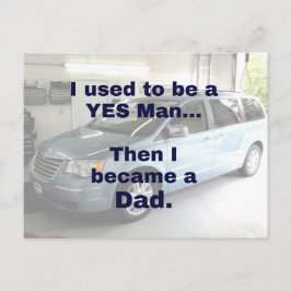 Früher war ich ein Ja-Mann, dann wurde ich ein VAT Postkarte