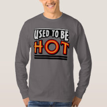Früher war ich heiß Langarm-T-Shirt für Männer