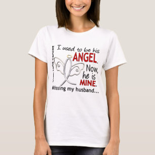 Früher war ich sein Engel-Lungenkrebs-Mann T-Shirt