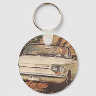 Frühes Corvair Kabriolett Schlüsselanhänger