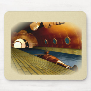 frühes U-Boot Mousepad