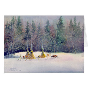 FRÜHES WINTERtipi-LAGER durch SHARON SHARPE