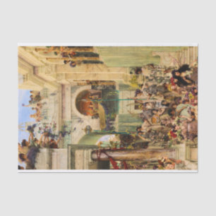 Frühjahr 1894 von Lawrence Alma-Tadema Seidenpapier