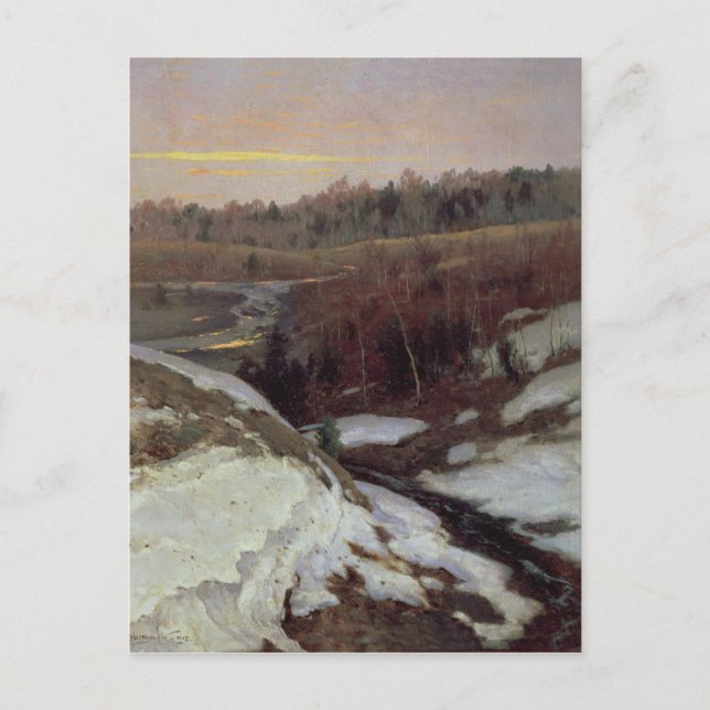 Frühjahr 1905 postkarte (Vorderseite)