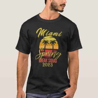 Frühjahr 2023 Break Miami Sommer Urlaub Strand T-Shirt