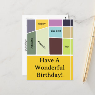 Frühjahr 2025 Sommer Postkarte