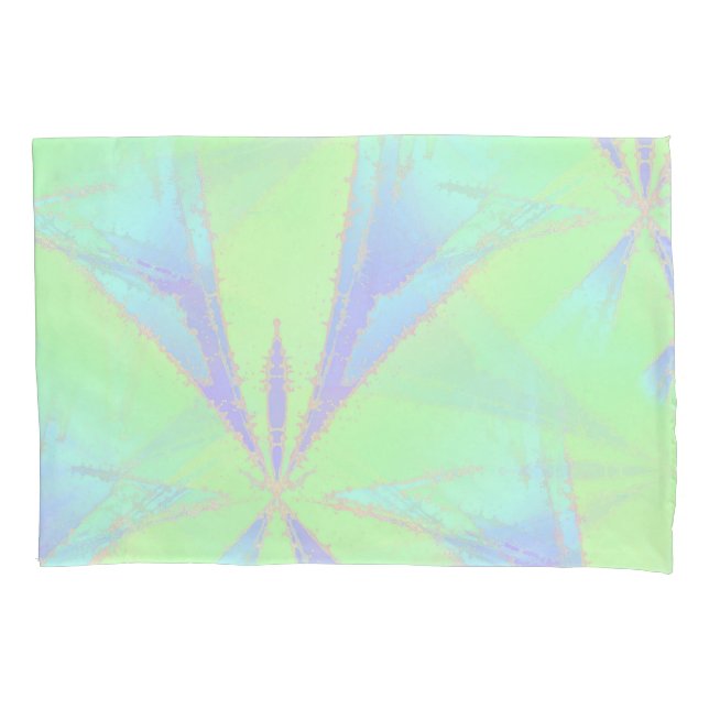 Frühjahr Abstrakt Art Stars Pillowcase Kissenbezug (Vorderseite)