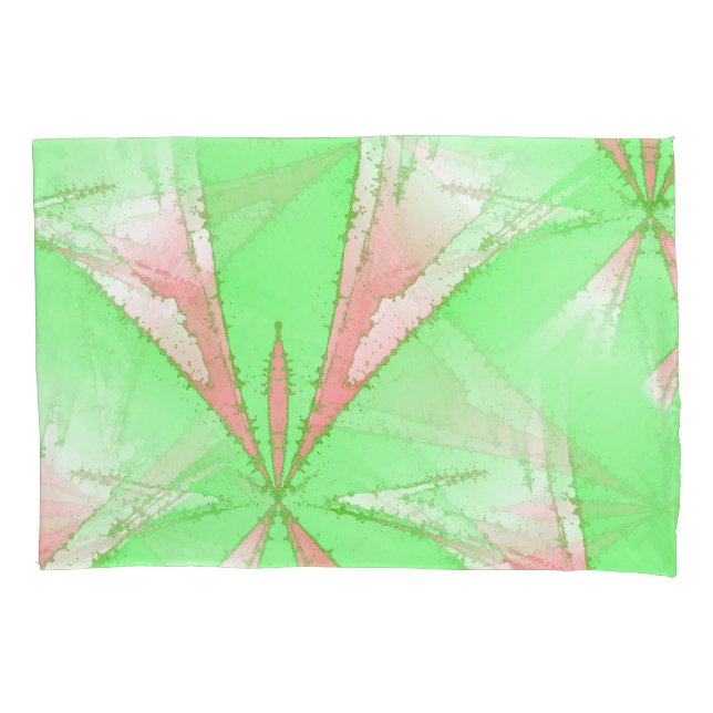 Frühjahr Abstrakt Art Stars Pillowcase Kissenbezug (Vorderseite)