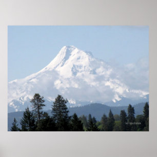 Frühjahr auf dem Mt-Hood-Poster Poster