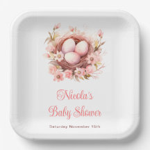 Frühjahr Birds Nest Baby Dusche