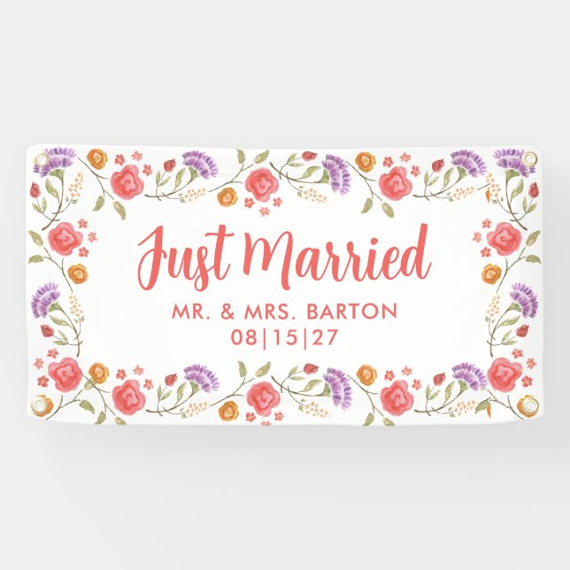 Frühjahr blüht nur verheiratet Auto-Banner Banner (Horizontal)